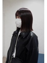 シェミール(CHEMIR)&nbsp;ピンクブラウン×ボブ【四日市】