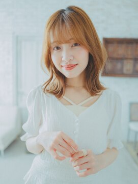 ポイントファイブバイソレイユ 小松店.5 by SOLEIL) ミディアムレイヤースタイル