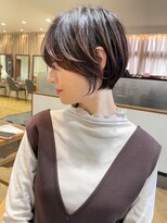 ロンドルピナス 小倉(Lond Lupinus) ブルーブラック/ワイドバング/美髪のススメ/外ハネボブ/北九州