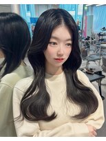 ユーフォリア 渋谷グランデ(Euphoria SHIBUYA GRANDE) 大人ロング 馴染むエクステ グレージュカラー YUKI