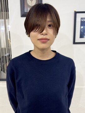 ナービス(NARVIS) ハンサムショート/艶髪ブラウン