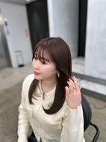 トゥエル バイ ディプティモイラ(tuelu by dipty MOILA) 巻かなくても可愛いストレートミディアム