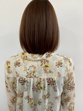 アンドエガオ いわき(&egao) 伸ばしかけロブhair*