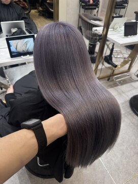 ロンド レア 天神大名店(Lond Le’a) ケアブリーチを使用したダメージレスな高明度カラー