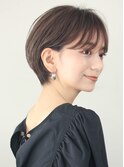 ショートカットくびれショート30代40代50代前髪長めショートヘア