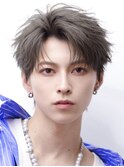 フェザーパーマフェザーショート毛流れセンター韓国ヘア