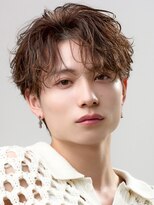 オーシャントーキョー 原宿(OCEAN TOKYO)&nbsp;波巻きパーマメンズツイストスパイラルパーマツーブロック