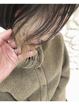 モアナ ルア バイ ヘッドライト 平塚店(Moana Lua by HEADLIGHT) インナーカラー＃アッシュベージュ