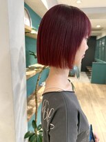 エミス バイ メルト 吉祥寺(emis by melt)&nbsp;【堀惠】切りっぱなしボブレッドブリーチ吉祥寺20代30代40代