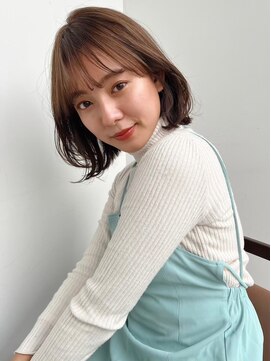 ガーデン ミサト 三郷中央(garden misato) セミディ×シアーカラー×ワンカール×小顔×クラゲヘアーa