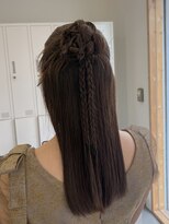 エメ 北千住店(Aimer)&nbsp;カチモリハーフアップ/ヘアセット【北千住】