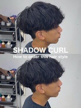 無造作シャドウルーズスパイラルマッシュパーマ大宮メンズパーマ