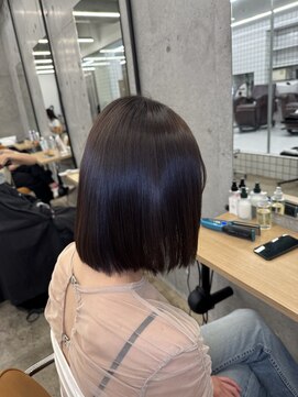 Ribbon Straight×艶感美容液care【表参道/縮毛矯正】