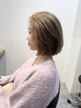 ウーム 清澄白河(uhm) 【清澄白河 半個室】 ボブ×ハイトーン