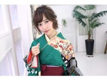 マイ スタイル 東武練馬店(My j Style)の雰囲気（卒業式☆袴着付＋ヘアセット￥１５，０００　　※早朝料金別途）