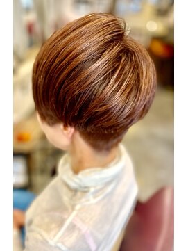 サーティエイト(38) 50代/ハンサムショート/白髪染め/カット/髪質改善/マンツーマン/