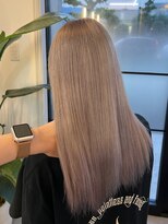 リエンスクレア(RIENS xrea)&nbsp;エフェクトブリーチ 人気No.1ミルクティーカラー×nanami