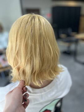 レコルト(RECOLTE) ハイトーンブロンド★外ハネボブ