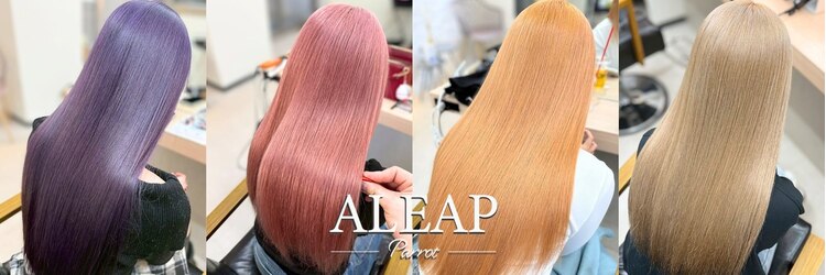 アリープパロット(ALEAP parrot)のサロンヘッダー