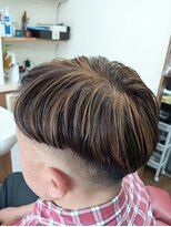 髪部リアン(髪部 lien)&nbsp;スキンフェードマッシュ