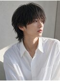 マッシュウルフニュアンスパーマツイストスパイラルパーマ