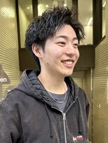 パークレーン アイス イヴェン(park lane ICI yeven)&nbsp;名古屋メンズショートパーマ　名古屋メンズカット　ツイスト