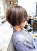 小顔ショート【ひばりヶ丘/ショート/ショートボブ/前髪カット