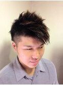 【Ａｐｒｉｃｏ】個性派ツーブロックのベリーショートスタイル