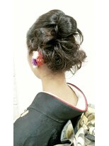 ヘア ヴィーヴル 田宮店(Hair BIVRE) 成人式セット×リボンＵＰ