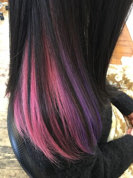 ギャラクシー ヘアードレッサーズ(galaxy hairdressers) インナーグラデーション