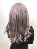 ラベンダーアッシュエクステ