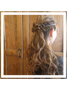 ルパラディ(leparadis) 【網下ろしハーフアップ2】