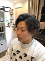 ヘアーデザイン ロッタ(hair design lotta)&nbsp;【hair design lotta】メンズしっかりパーマ