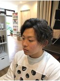 【hair design lotta】メンズしっかりパーマ