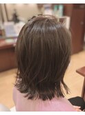 外ハネミディ