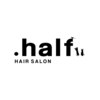 ヘアーサロン ドットハーフ(HAIR SALON .half)のお店ロゴ