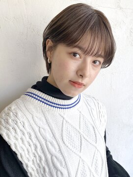 アイティーバイアルバム 藤沢店(IT by ALBUM) ナチュラルフェミニンショート_マッシュショート_8364