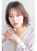 ACE 横浜　オシャレ女子のソフトウルフ×ラベンダーアッシュ