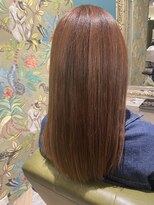 ムーン(moon)&nbsp;3月#ミディアムヘア #ショコラベージュ #ボブルフ #ベビーバング