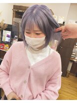 アポロ 横浜駅店(apollo)&nbsp;ハイトーンカラー/ラベンダー/ニュアンスカラー_海崎