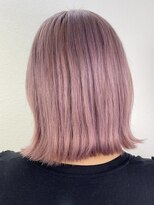 ヘアサロン ドット トウキョウ カラー 町田店(hair salon dot. tokyo color)&nbsp;[@mnmi__0123] ピンクラベンダー[町田駅]ボブウルフ