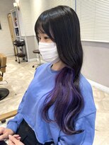 ラボヌールヘアー オリビエ 北千住店(La Bonheur hair Olivier)&nbsp;ゲンガー×インナーカラー【OZAWA】