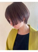 池田エライザ風　ウルフショート