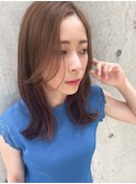 THOiRY【女性らしい柔らかヘア】似合わせ小顔艶髪ゆる巻きロング