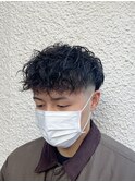 【平山 明樹】メンズ似合わせカット＋クシャっとパーマ
