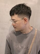 フランクスバーバーリザーブ 人形町店(FRANK’S BARBER RESERVE)&nbsp;アイロンパーマクロップスタイル　ｙ