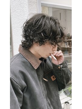 レガシーヘアーデザイン(Legacy hair design) Kazu × グランジパーマ・大人ウルフ