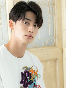 モッズ ヘア 福岡姪浜店(mod's hair) mod's姪浜/アップバング韓国風コリアンスタイルコンマヘアd