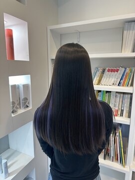 グク(GUK) 地毛Xパープル