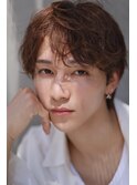 おでこ出して抜け感を＋！ニュアンスパーマスタイル＊久保田